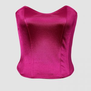 Satin Corset Tube Top