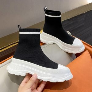 Black Summer Ankle Boots For Women