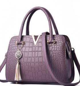 Fashion crocodile bag middle-aged handbag for women
