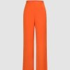 Draped Flared Trousers