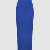 Solid Color Maxi Skirt
