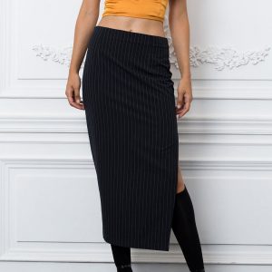 Certified City Gal Pinstripe Skirt