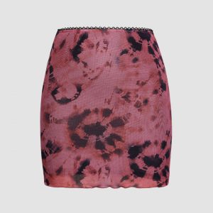 Tie Dye Mini Skirt