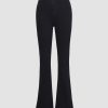 Butterfly Print Flares Leg Jeans