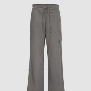 Drawstring Cargo Pants