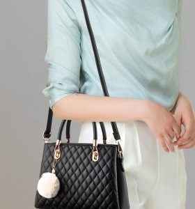 Quilted fashion bag autumn handbag for women