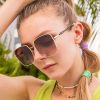 Retro Square Versatile Outdoor Sunglasses