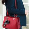Korean style autumn and winter bag hairball handbag for women