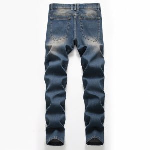 Retro Ripped Loose Denim Jeans