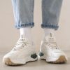 Retro Street Patch Work Platform Forrest Sneaker