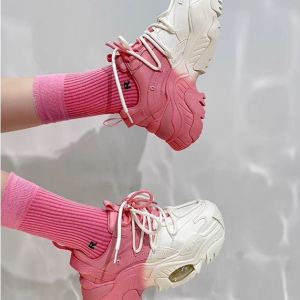 Sports Women Color Blocking Sneakers